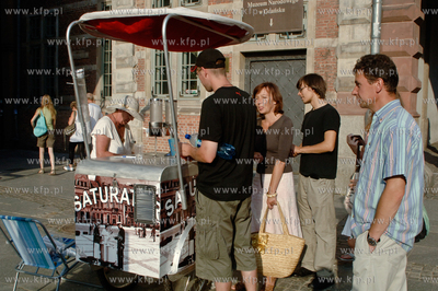 Saturator na starowce w Gdansku, jak za dawnych lat...