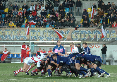Narodowy Stadion Rugby w Gdyni. Mecz Reprezentacji...