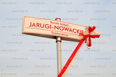 Rondo imienia tragicznie zmarłej posłanki Izabeli...