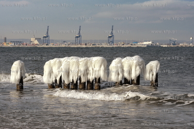Gdansk. Plaza w Gorkach Zachodnich. W ossali Port Polnocny
20.01.2010
Fot.Jan...