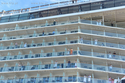 Wycieczkowiec Celebrity Eclipse w Gdyni. 18.06.2014...