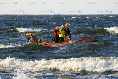 W Gdańsku-Sobieszewie na wysokości wejscia na plaze...