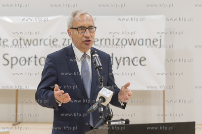 Pelplin. Otwarcie zmodernizowanej Hali Sportowej przy...