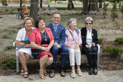 Odsłonięcie Ławeczki Przyjaźni Miast Partnerskich...