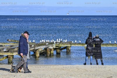 Sopot. Sloneczna niedziela i tłumy spacerowiczów...