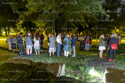 Sopot, Park Północny. Odsłonięcie rzeźby Andriusa...