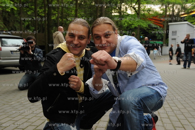 Top-Trendy, nz od lewej Lukasz i Pawel Golec. 26.06.2009...