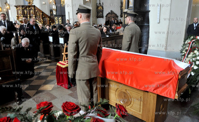 Gdansk. Kosciol sw. Mikolaja. Msza zalobna za posla...