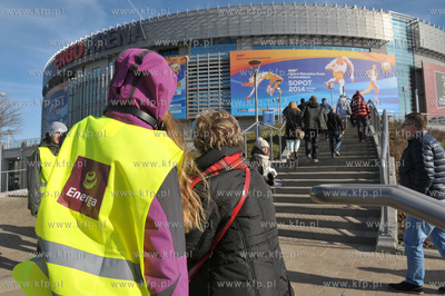 Hala Ergo Arena na granicy Gdanska i Sopotu podczas...