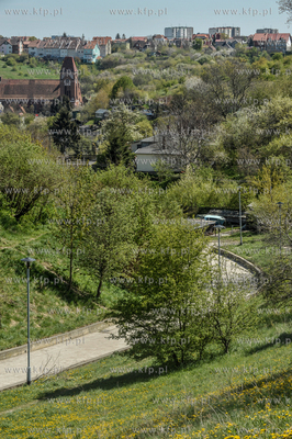 Gdańsk. Okolice pomiędzy dzielncą Suchanino, ul....