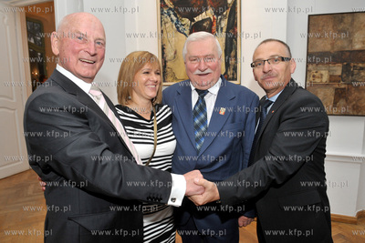 Przyjęcie urodzinowe z okazji 68 urodzin Lecha Wałęsy...