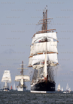 Zatoka Gdanska. Tall Ship Races. Wielka parada. Nz...