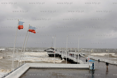 Sopot. Molo Sztorm na Zatoce Gdanskiej. 

14.10.2009

fot....