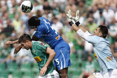 Gdansk. Mecz o mistrzostwo Ekstraklasy. Lechia Gdansk...