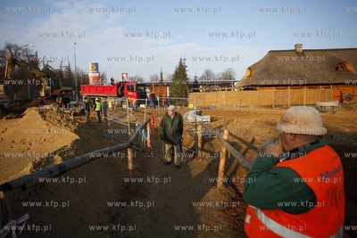 Sopot/Gdansk. Budowa Drogi Zielonej laczacej Al Niepodleglosci/Grunwaldzka...