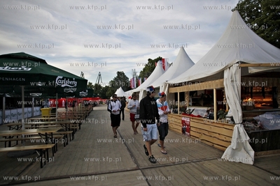 Gdansk. Mistrzostwa Europy w Pilce Noznej. Kibice przed...