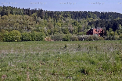 Trasa przyszlej Pomorskiej Kolei Metropolitalnej. Nz....