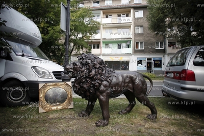 Gdansk. 753 Jarmak sw.Dominika. Nz stoiska przy ul...