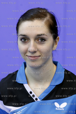Magdalena Szczerkowska, tenisistka stolowa. 18.11.2013...