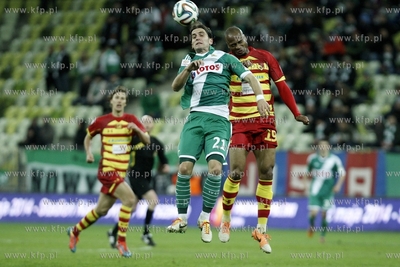 PGE Arena. Cwiercfinal Pucharu Polski w pilce noznej....