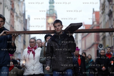 Gdanska Droga Krzyzowa, organizowana przez Klasztor...