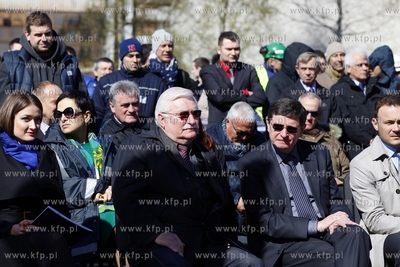 Stocznia Gdansk. Uroczystosc chrztu statku SYN ANTARES....