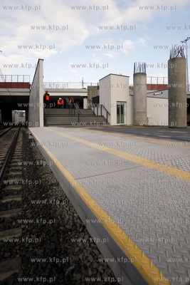 Budowa przystanu SKM Srodmiescie. 09.12.2014 fot. Krzysztof...