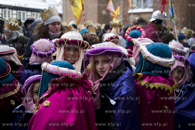 Gdansk. Orszak Trzech Kroli.
06.01.2017 
fot. Krzysztof...