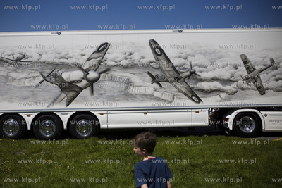 Pruszcz Gdański. Zlot pojazdów ciężarowych NAFRI...
