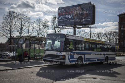 Gdańsk. Dworzec autobusowy PKS.  29.03.2019 Fot. Krzysztof...
