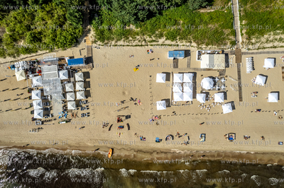 Wejscie na plażę nr 32A i 33  w Sopocie.
01.08.2022
fot....