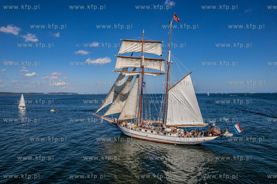 Baltic Sail. Parada żaglowców na Zatoce Gdańskiej....