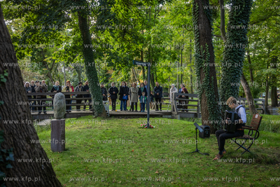 Uroczystość nadania nazwy Zaułek Cypriana Norwida...