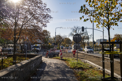 Remont prawie kilometrowego odcinka alei Grunwaldzkiej...