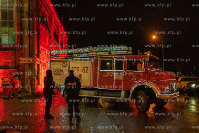 Gdańsk, Ulica Elektryków.  Finał Wielkiej Orkiestry...
