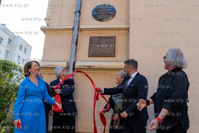 Gdańsk, ul. Batorego 5 Odsłonięcie tablicy upamiętniającej...