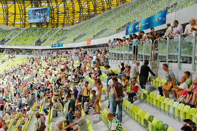 Gdansk Letnica. Dzien otwarty nowego gdanskiego stadionu...