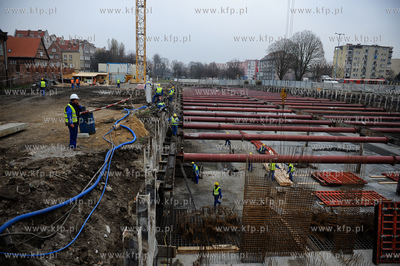 Gdansk. Budowa Teatru Szekspirowskiego. 
24.11.2011
fot....