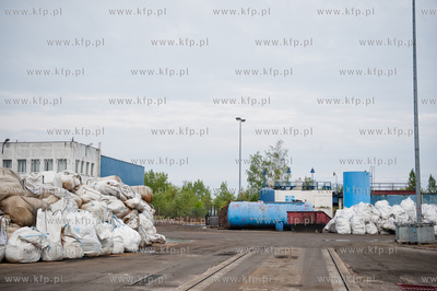 Gdansk. Westerpaltte. Port Polnocny. Firma Port Service...