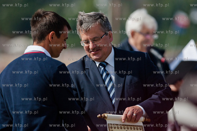 Sopot - molo. Przystan Jachtowa. Uroczystosc slubowania...