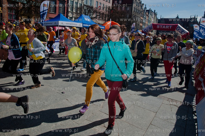 Gdansk. Dlugi Targ. Bieg Nadziei 2013 zorganizowany...