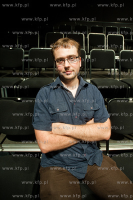 Gdansk. Teatr Wybrzeze. Scenie Malarnia. Proba medialna...