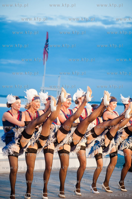 Gdynia, Orlowo. Spektakl pt. Slodkie Lata 20, 30......