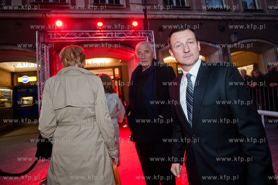 Gdansk. Kino Neptun na ul. Dlugiej. Polska prapremiera...