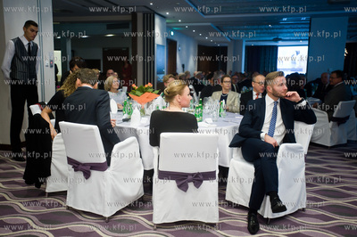 Gdansk. Hotel Hilton. Spotkanie Swiateczne ze szwedzką...