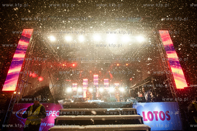 Gdansk. Targ Weglowy. 22 Final Wielkiej Orkiestry Swiatecznej...