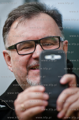 Gdansk. Stadion PGE Arena. Spotkanie mlodych raperow...