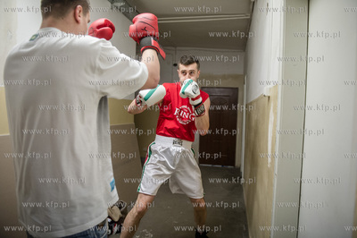 Klub bokserski Ring3city na terenie stoczni gdanskiej....