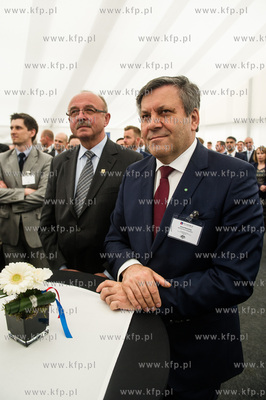 Gdansk. Terminal kontenerowy DCT. Uroczystosc inauguracji...