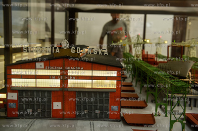 Gdansk. Swieto Historycznej sali BHP, znajdujacej sie...